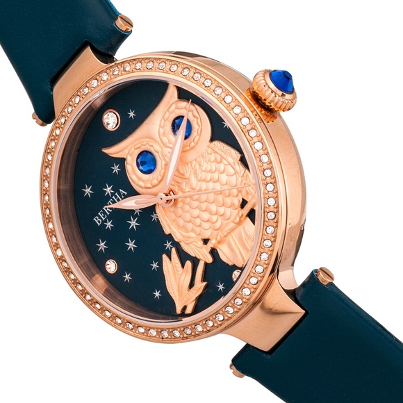 Unique Women\'s Watch with Custom Engraved Owl Dial main image 7